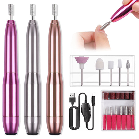 Electronic Nail Drill File Portable Manicure Pedicure Nail Machine