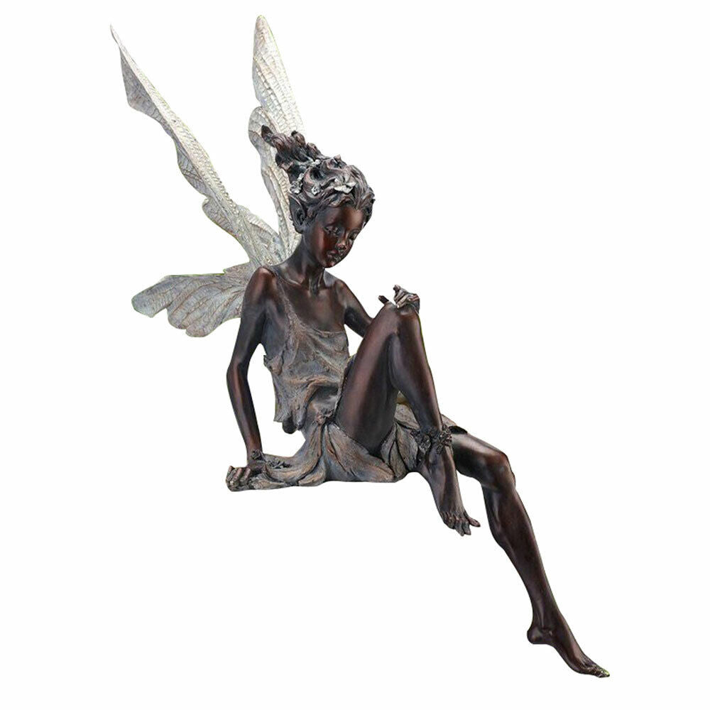 Sitting Fairy Garden Statue