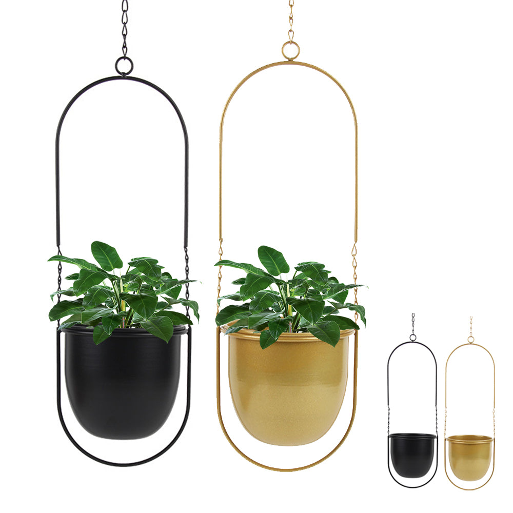 Modern Decorative Swinging Flower Pot Plant Pot Planter Hanging Basket