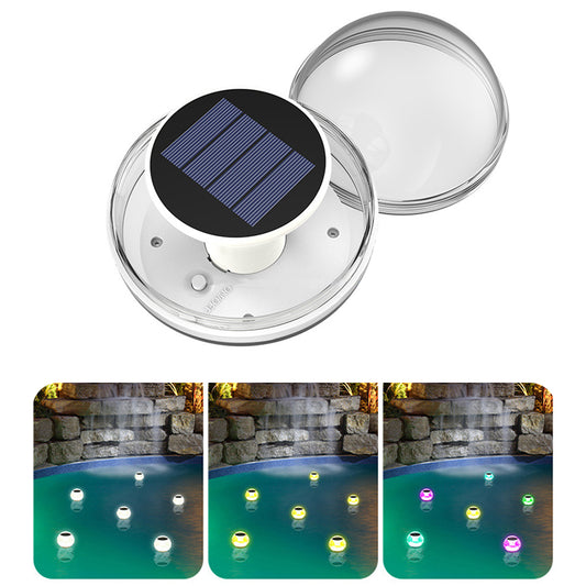 4Pcs Solar Water Pool Floating Night Light