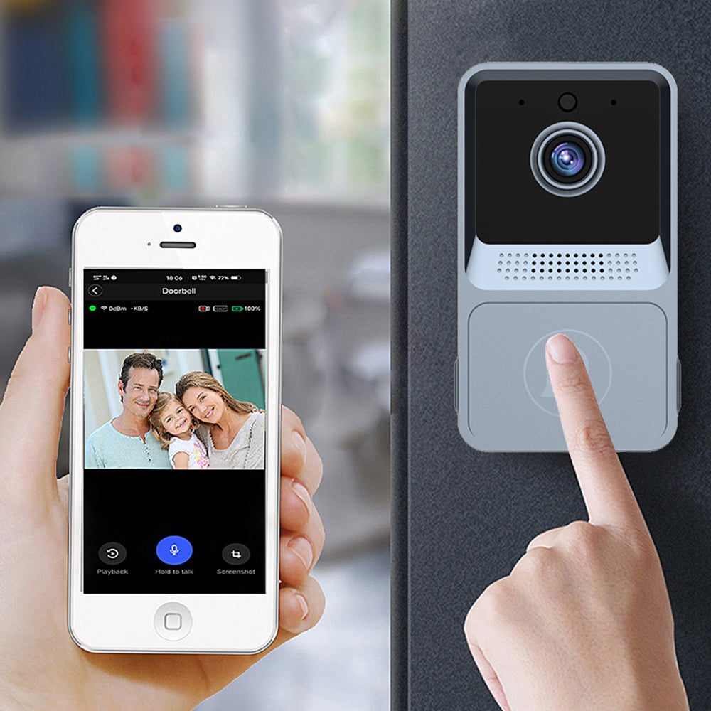 Wireless Night Vision Security Doorbell