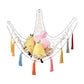 Boho Plush Toy Hammock Net Organizer