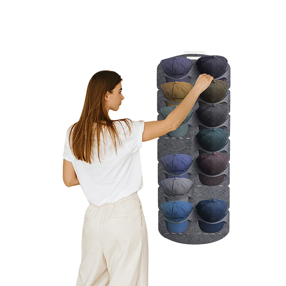 14 Pockets Baseball Hat Hat Storage Rack