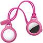 4pcs for Apple AirTag Lanyard Protective Cover Shell With Key Chain