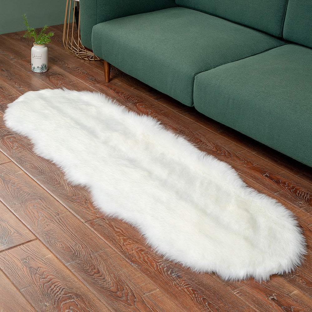 Faux Fur Sheepskin Shaggy Area Rug Floor Mat