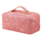 Large Opening PU Leather Makeup Bag