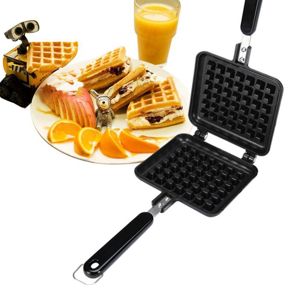 Iron Mould Maker Waffle Mold Waffle Baking Pan Single Head Non-stick Gas Stove