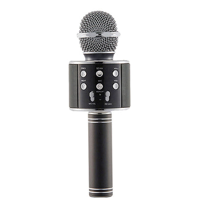 Kids Portable Bluetooth Wireless Karaoke Microphone with LED Lights