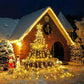 Christmas Decorations Star String Lights Christmas Tree Lights