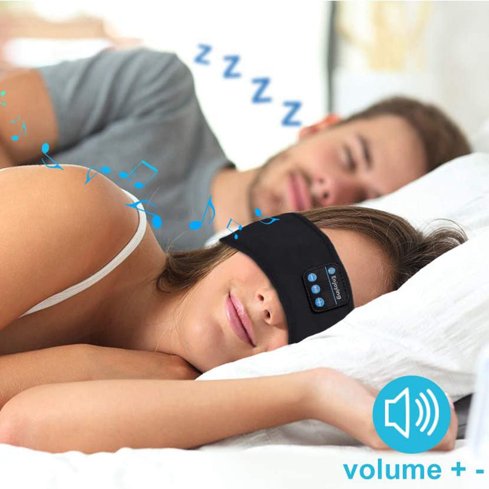 Bluetooth Wireless Stereo Headphone Headband Sport Sleep Eyemask