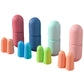 Reusable Earplugs Silicone Noise Cancelling Set of 4 Pair