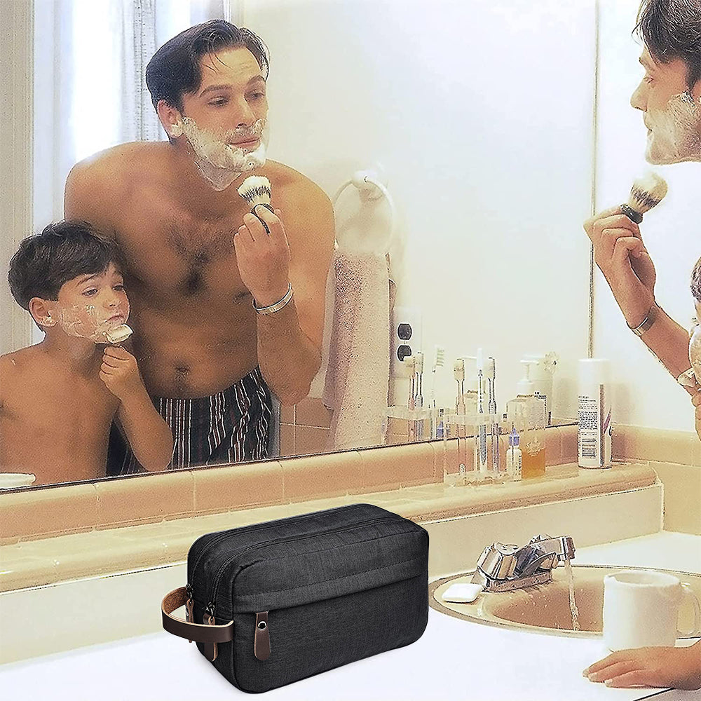 Large Capacity Men Travel Toiletry Kit Wash Bag Cosmetic Bags Holder