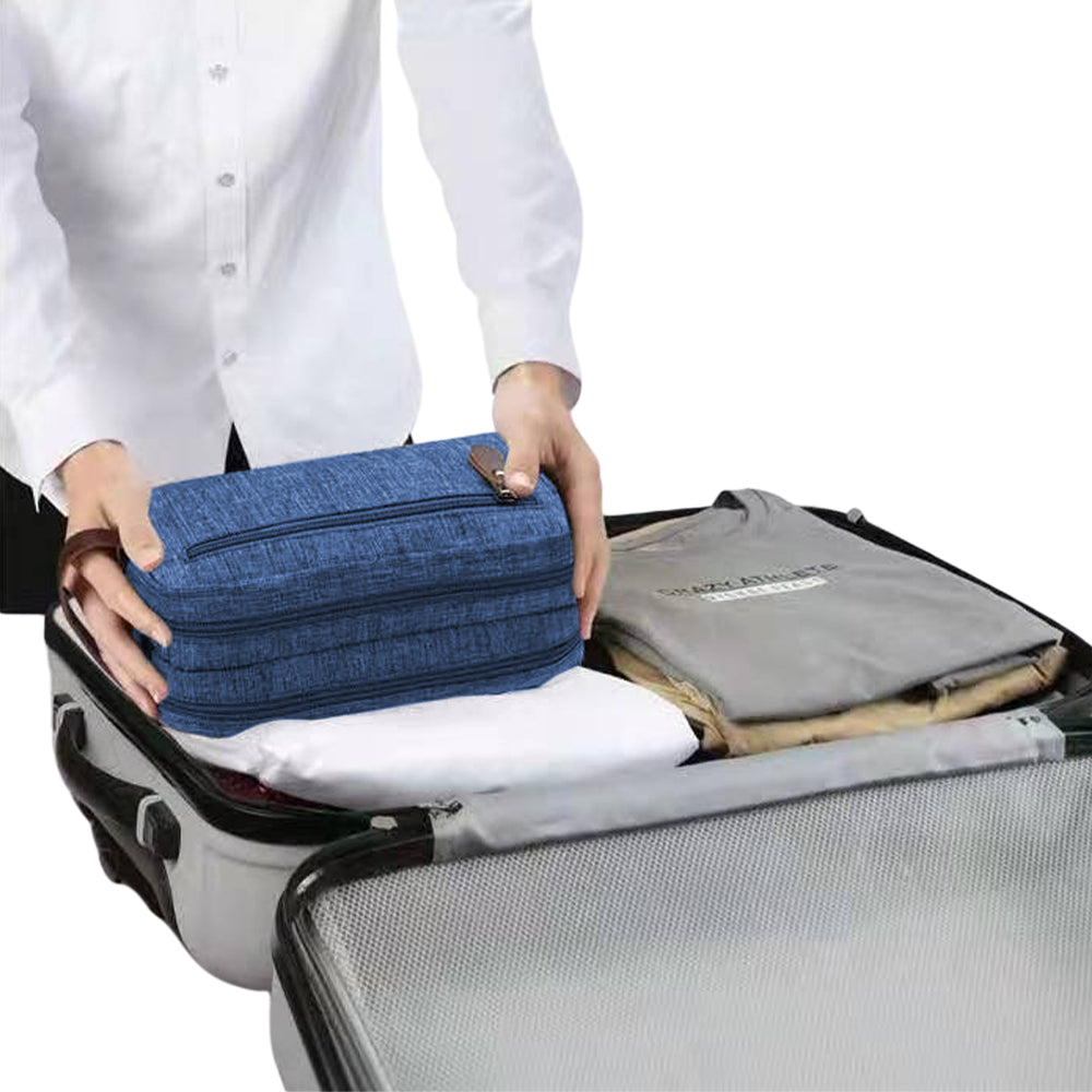 Large Capacity Men Travel Toiletry Kit Wash Bag Cosmetic Bags Holder