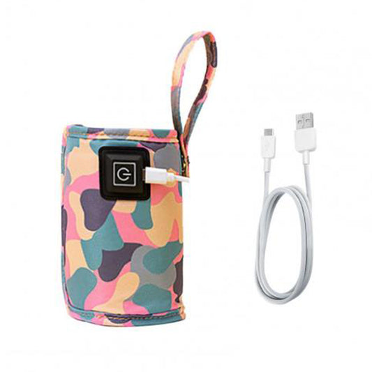 USB Milk Bottle Warmer Thermostat Travel Bag