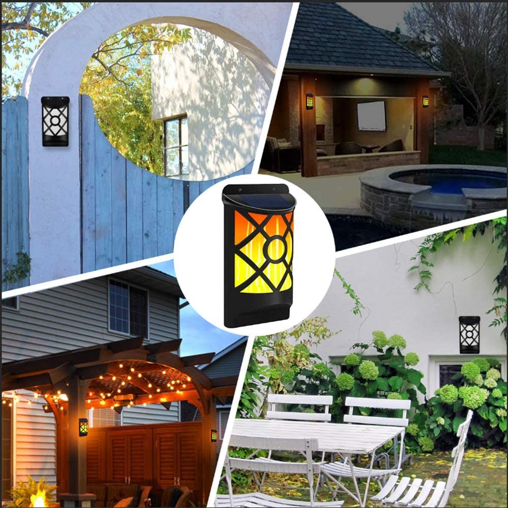 66 LED Solar Powered Wall Mounted Night Lights