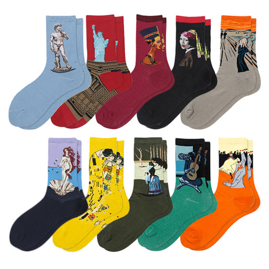 10Pairs Famous Art Socks