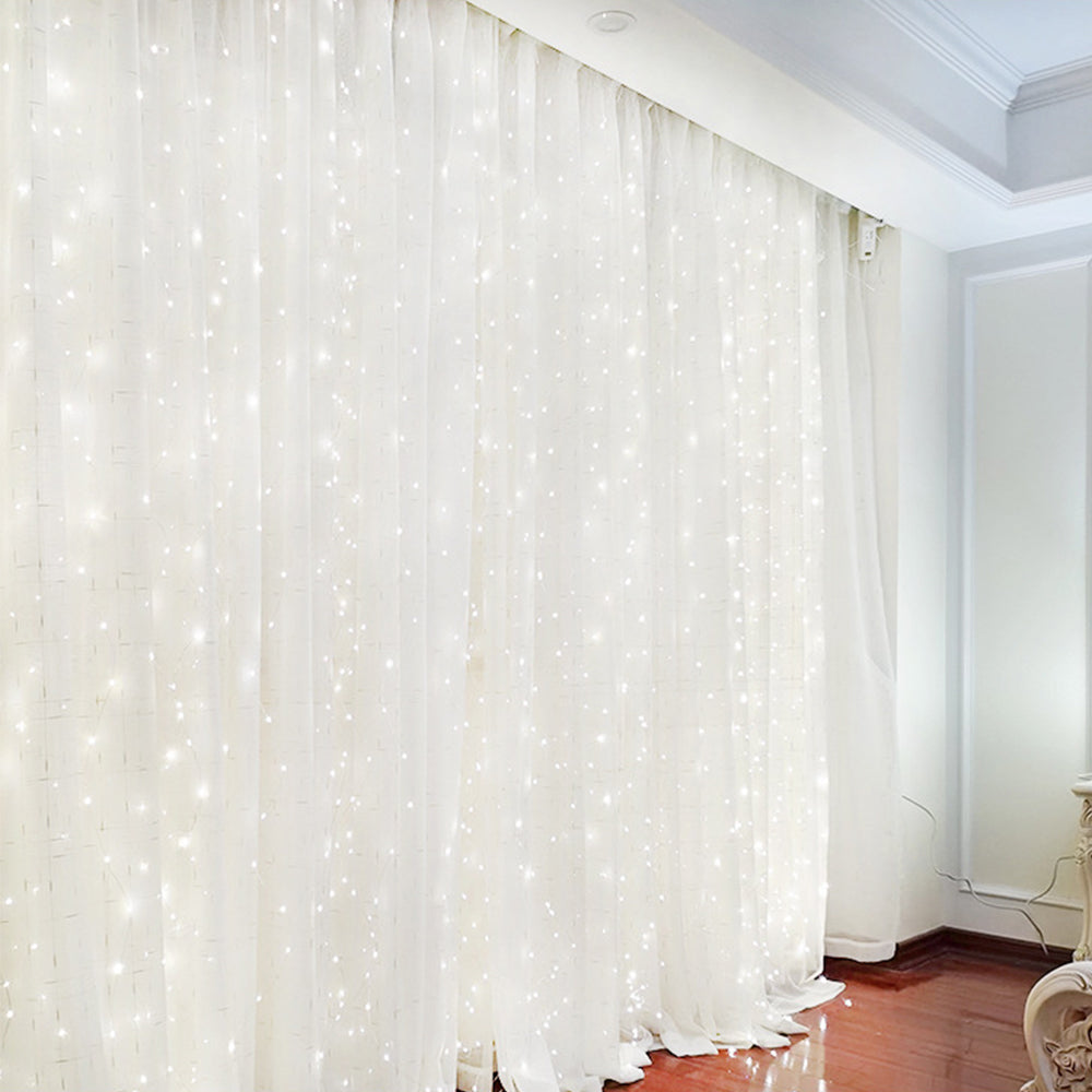 300LED Bulb Curtain String Lights