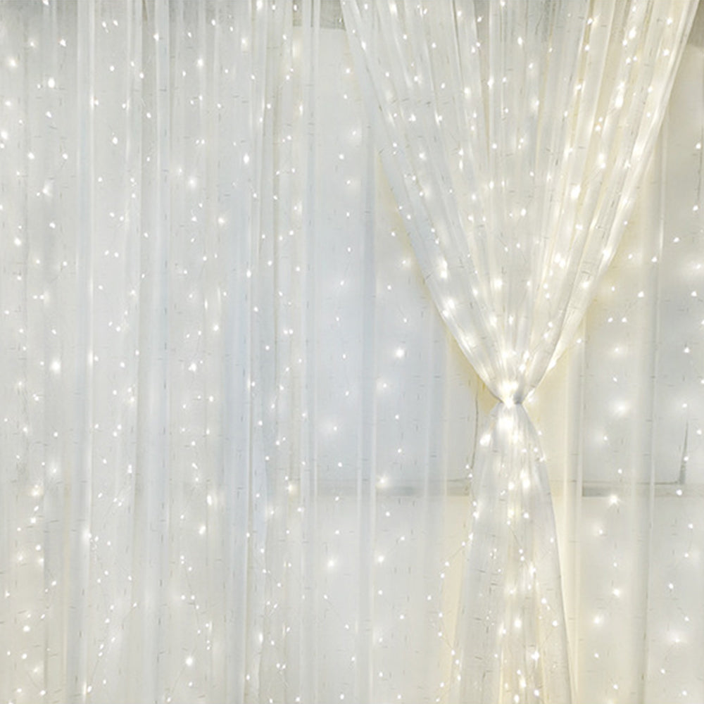 300LED Bulb Curtain String Lights