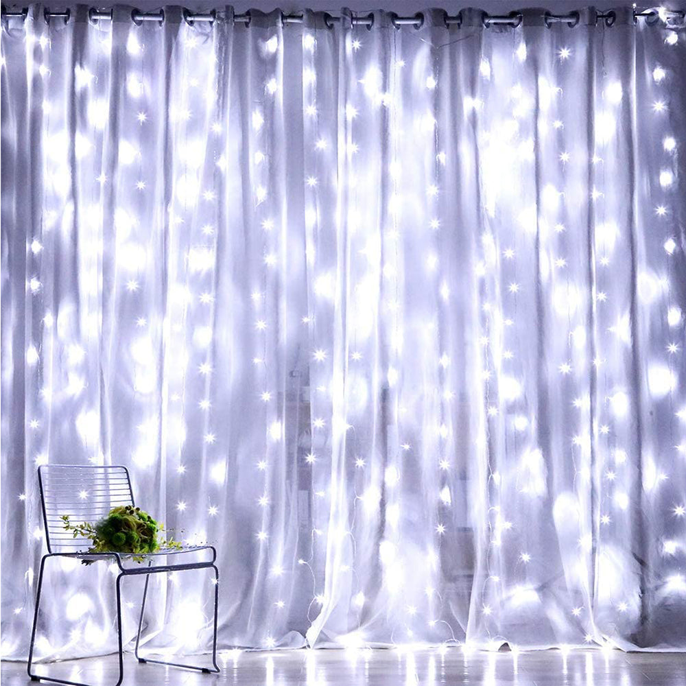 300LED Bulb Curtain String Lights