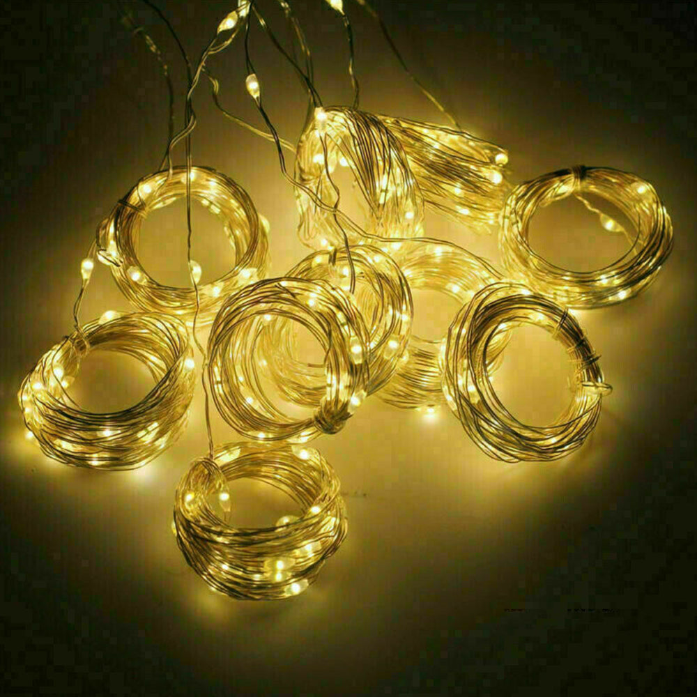 300LED Bulb Curtain String Lights