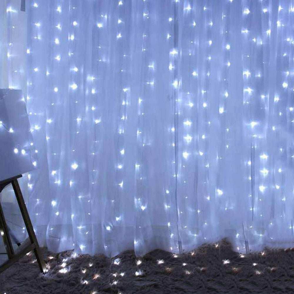 300LED Bulb Curtain String Lights