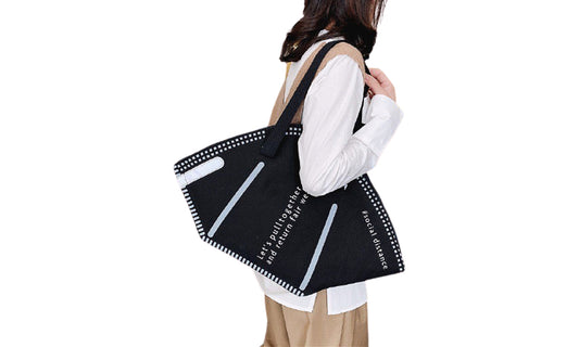 Women Mask Shaped Tote Bag