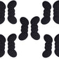 5-Pairs Self-Adhesive Heel Grips with Anti-Slip Dots