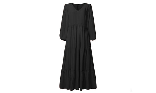 Bishop Sleeves Smock Dress