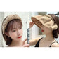 2 in 1 Sun Visor Hats Headbands for Women-Coffee