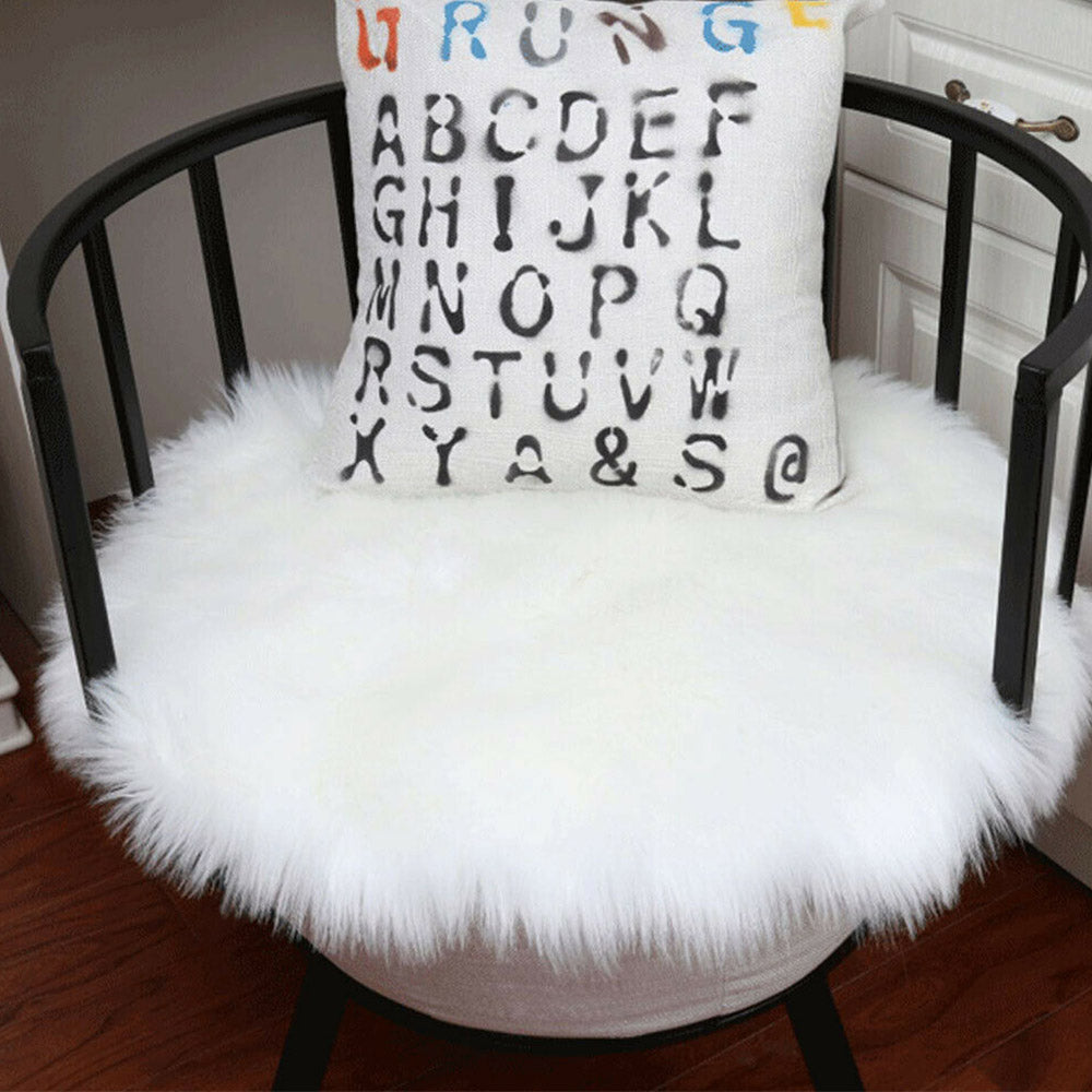 35x35cm or 45x45 cm Soft Round Chair Seat Cushion Cover