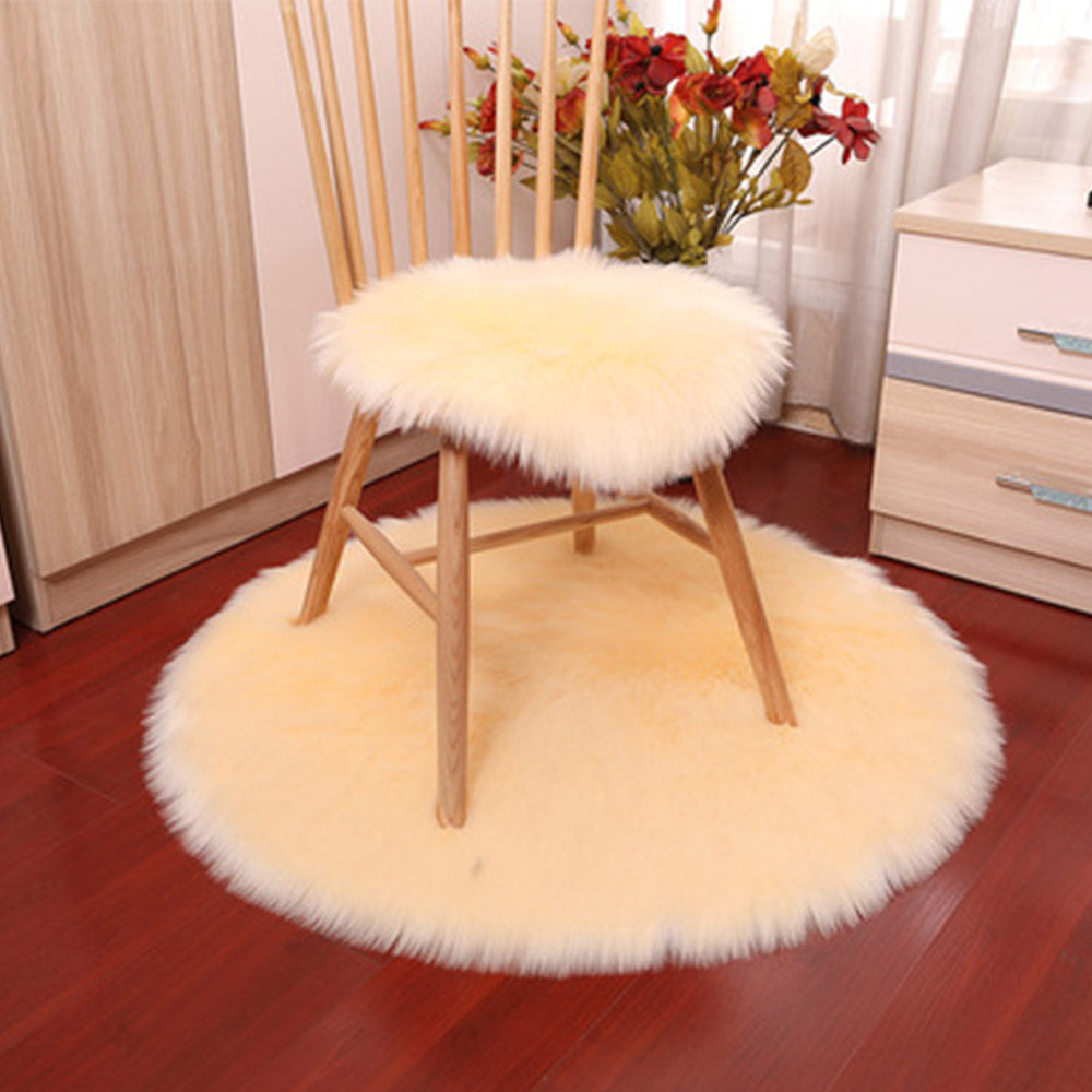 35x35cm or 45x45 cm Soft Round Chair Seat Cushion Cover