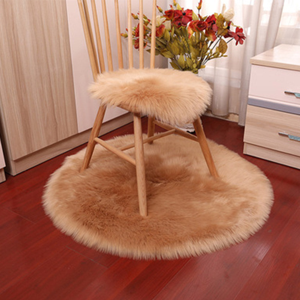 35x35cm or 45x45 cm Soft Round Chair Seat Cushion Cover