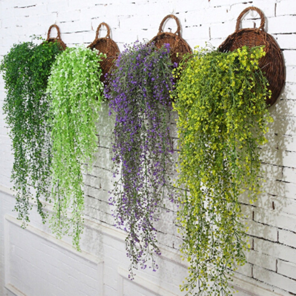 2pcs Artificial Flower Vines Hanging Garland