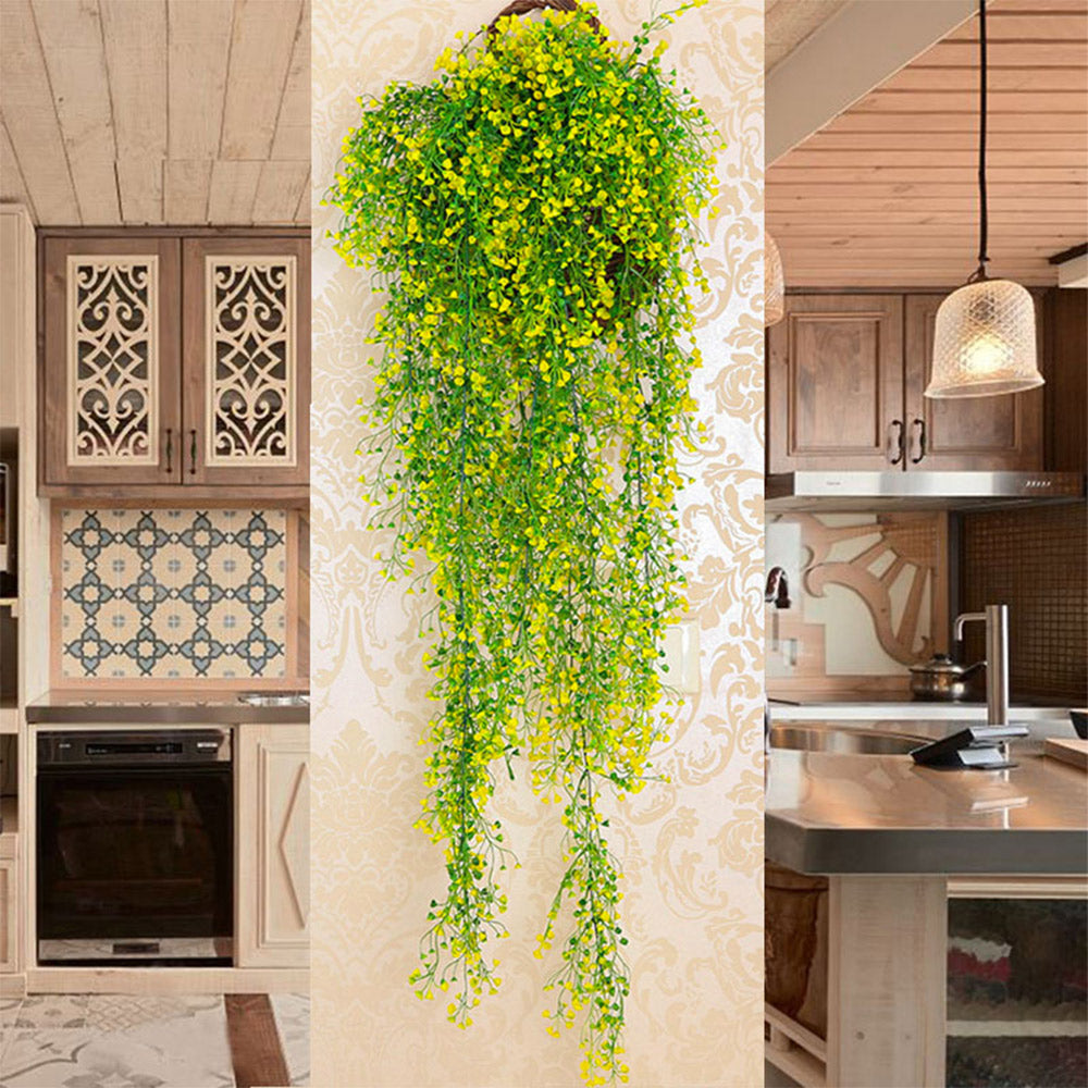 2pcs Artificial Flower Vines Hanging Garland