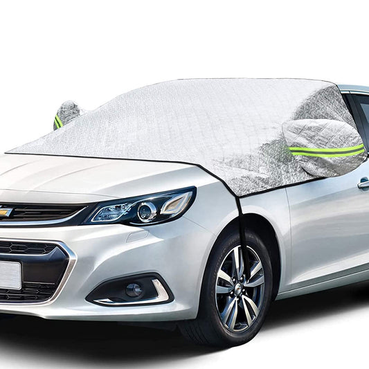 240 x 148CM Car Anti-Frost Windscreen Cover Sun Shade Shield Dust Snow Protector