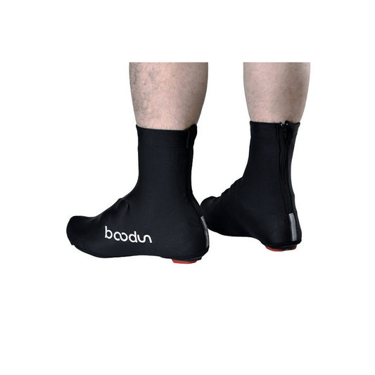Elastic Cycling Shoe Cover-Black