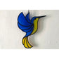 Glass Hummingbird Ornament