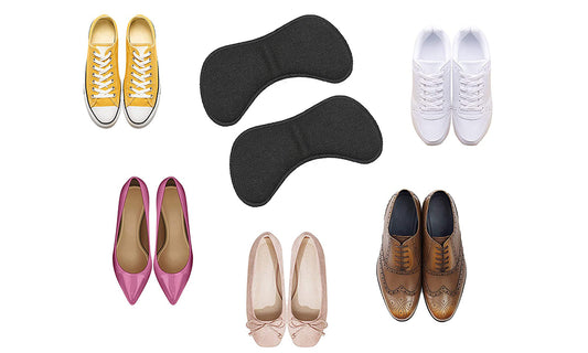 5-Pairs Self-Adhesive Heel Cushion Pads