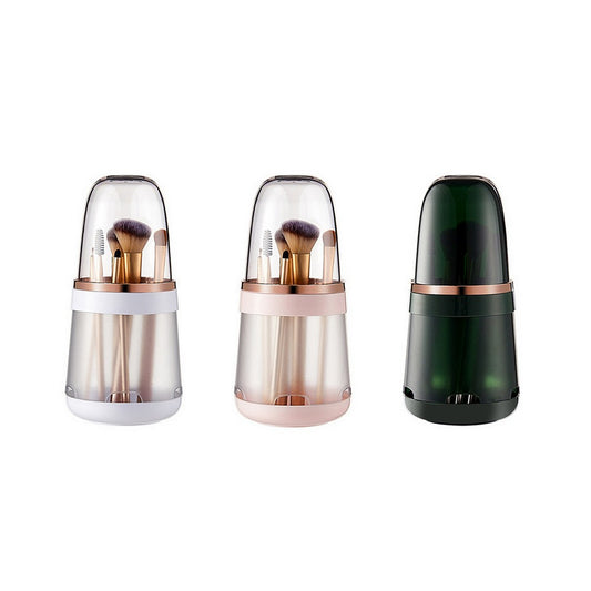 2-in-1 Makeup Brush Storage Bucket