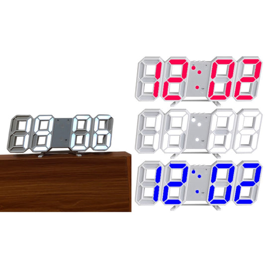 3D LED Digital Alarm Clock