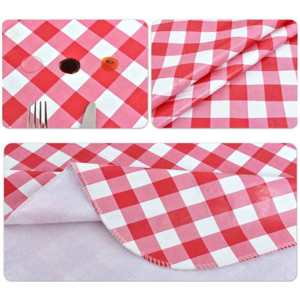 Set of 3pcs Tablecloth and Seat Covers For Outdoor Garden Bench