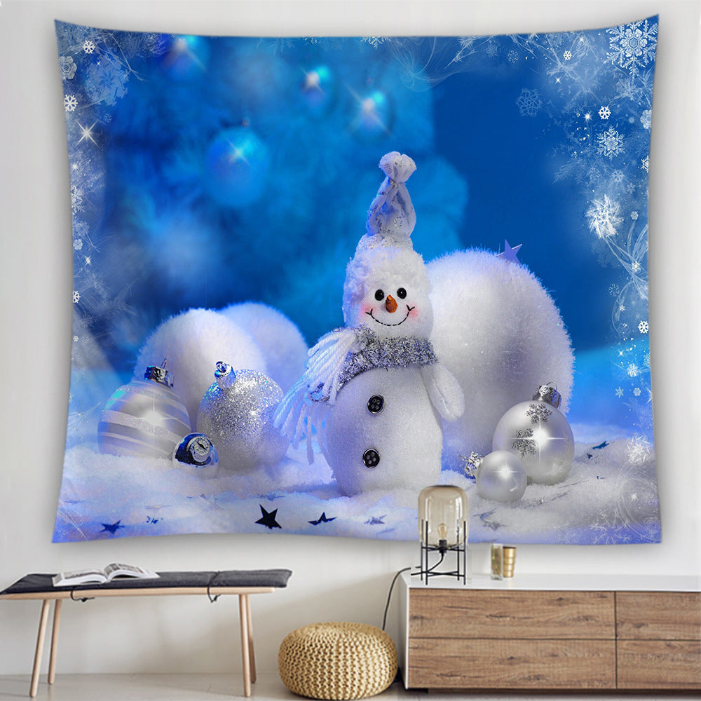 150x130CM Christmas Fashion Cute 3D Christmas Tree Tapestry