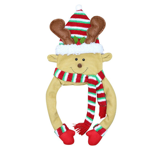 Santa Claus Snowman Elk Christmas Tree Topper Decoration