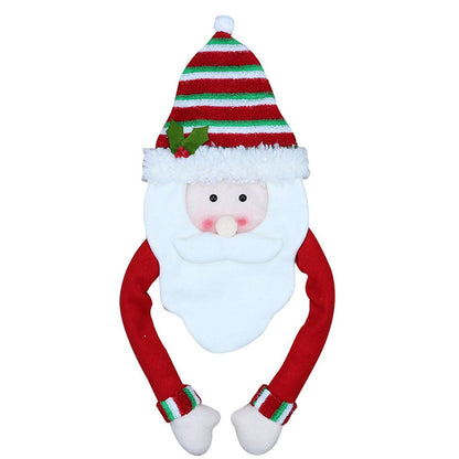 Santa Claus Snowman Elk Christmas Tree Topper Decoration