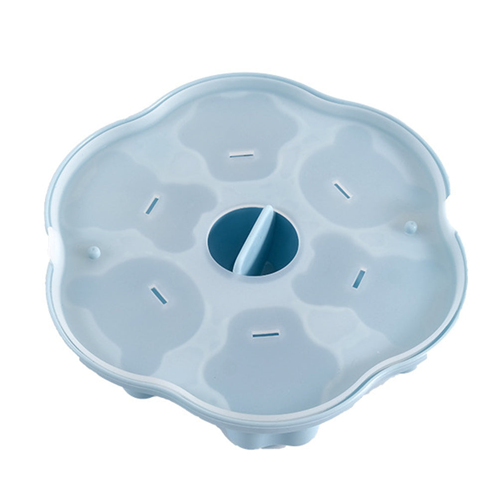 Silicone Food Freezer Tray Cake Mould Pudding Mould with Lid