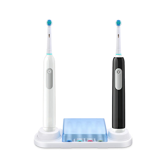 Electric Toothbrush Head Toothbrush Holder with Charger Base Stand Hole for Oral B-Style 2