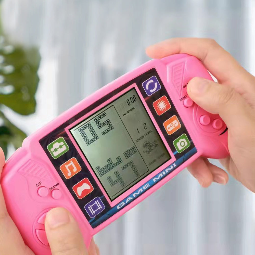 Pocket Handheld Video Game Console 3.5in Brick Game Player with 23 Classic Games