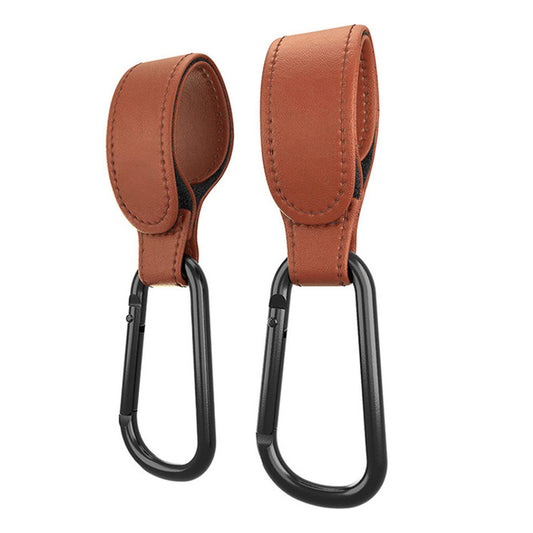 2Pcs Pram Hook Stroller Hooks Adjustable Shopping Bag Clip Carrier Pushchair Hanger