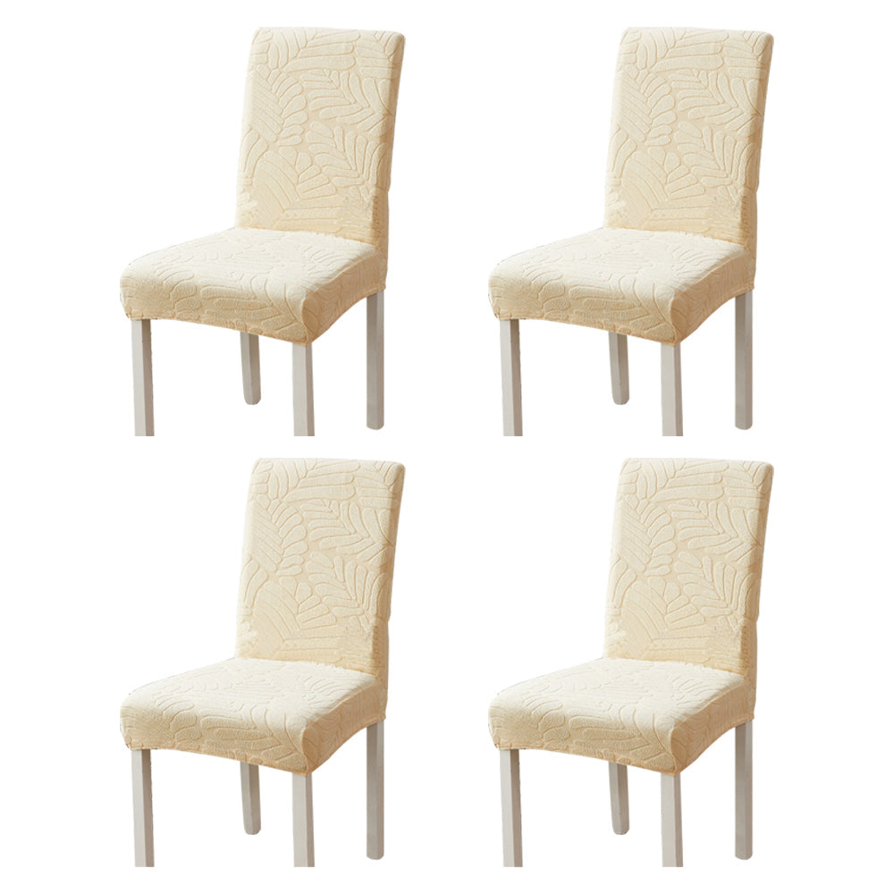 4Pcs Stretch Dining Chair Seat Covers