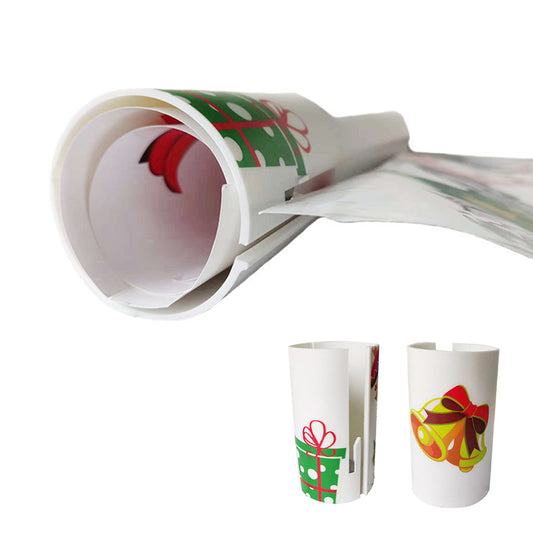Christmas Sliding Wrapping Paper Cutter Tool